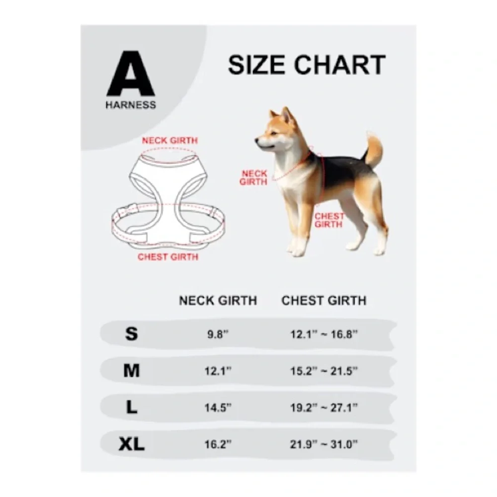 Puppia Black and Red Dog Harness